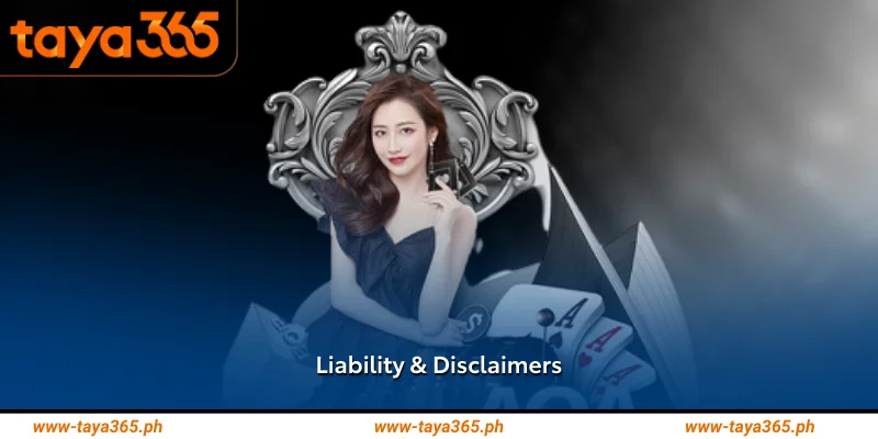 Liability & Disclaimers